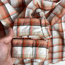 【Men's XS オレンジ系】 2013 Patagonia ( パタゴニア ) ロングスリーブ ゴーン アゲイン シャツ Long-Sleeved Gone Again Shirt TPD ナイロン ウェア トップス インナー シャツ ロングスリーブシャツ 化繊-6
