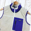 【Women's S アイボリー系】 Patagonia ( パタゴニア ) クラシック レトロ エックス ベスト Classic Retro-X Vest フリース 防風 23082 International Women's NAT Natural フリース ベスト - 【公式】2ndGEAR（セカンドギア）Webショップ【登山用品・アウトドア用品専門 買取販売店】