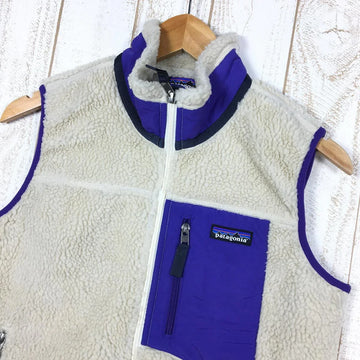 【Women's S アイボリー系】 Patagonia ( パタゴニア ) クラシック レトロ エックス ベスト Classic Retro-X Vest フリース 防風 23082 International Women's NAT Natural フリース ベスト - 【公式】2ndGEAR（セカンドギア）Webショップ【登山用品・アウトドア用品専門 買取販売店】