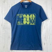 【Men's S ネイビー系】 Mountain Hardwear ( マウンテンハードウェア ) グラフィック ショートスリーブ ティー Graphic Shirt Sleeve Tee ポリエステル ウェア トップス インナー シャツ ショートスリーブTシャツ
