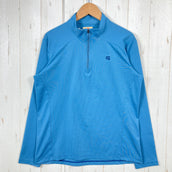 【Women's L ブルー系】 Finetrack ( ファイントラック ) ドラウトクアッド ジップネック ポリエステル ウェア トップス インナー シャツ ロングスリーブシャツ 化繊 z00054134  化繊 ロングスリーブシャツ インナー シャツ トップス