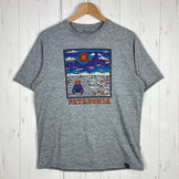 2020 Patagonia Capilene Cool Daily Graphic Shirt, Men's Medium, Gray. SRFE Polyester. Perfect as a top or inner shirt.
