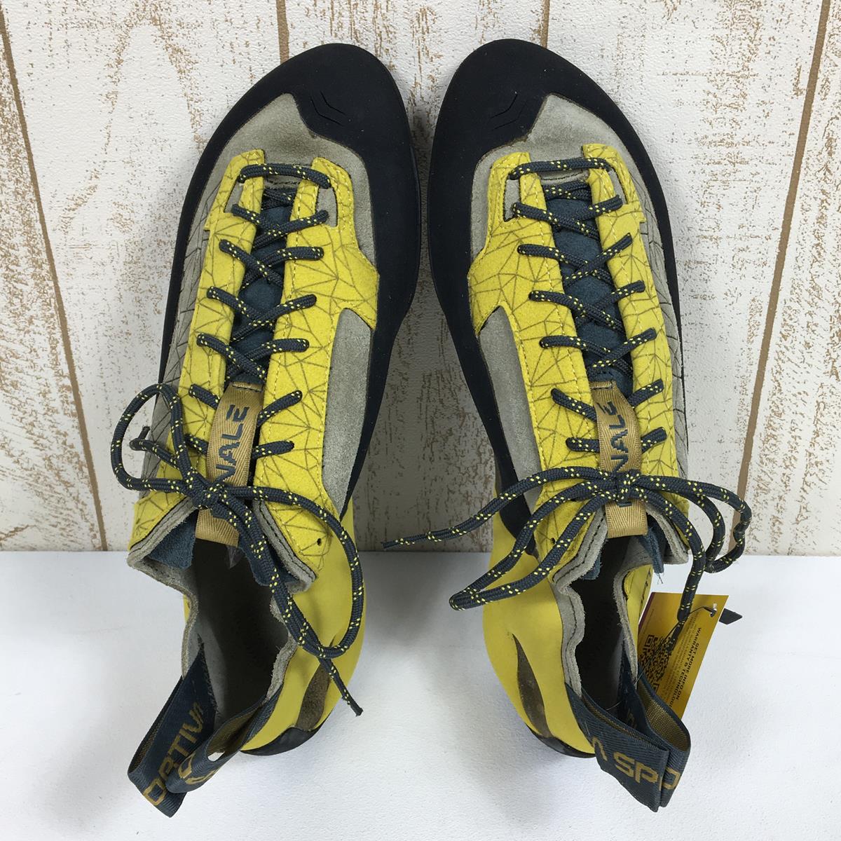 【Men's 26.7cm イエロー系】 La Sportiva ( ラ・スポルティバ ) フィナーレ Finale クライミングシューズ 30X/30X813723 Men's 813723 Aloe / Moss ロッククライミングシューズ フットウェア