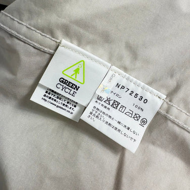 【Men's S ベージュ系】 The North Face ( ザ・ノースフェイス ) コンパクト ジャケット Compact Jacket フォッシルアイボリー ナイロン ウェア トップス アウター ジャケット ウィンドシェル z00058004 フォッシルアイ
