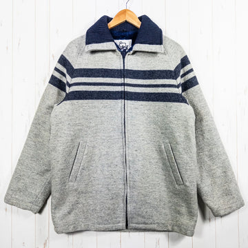 【Unisex M グレー系】 1970s Woolrich ( ウールリッチ ) ウール フリース ジャケット Wool Fleece Jacket ビンテージ オリジナル 入手困難 ウール ウェア トップス アウター ジャケット ウール z00052859  ウ