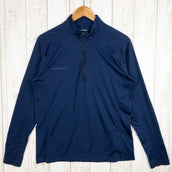 【Men's L ネイビー系】 Mammut ( マムート ) パフォーマンス ドライ ジップ ロングスリーブ Performance Dry Zip Longsleeve プリマロフト 1016-00220 Men's 化繊 アウター ジャケット トップス ウェ - 【公式】2ndGEAR（セカンドギア）Webショップ【登山用品・アウトドア用品専門 買取販売店】