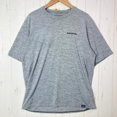 【Men's S グレー系】 2020 Patagonia ( パタゴニア ) キャプリーン クール デイリー グラフィック シャツ Capilene Cool Daily Graphic Shirt PLFE ポリエステル ウェア トップス インナー シャツ シ
