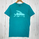 【Men's S グリーン系】 2017 Patagonia ( パタゴニア ) フライング フィッシュ ティー Flying Fish Tee オーガニックコットン ウェア トップス インナー シャツ ショートスリーブTシャツ クルーネック コットン z00059-1