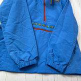 男式小号蓝色 LLBean Mountain Classic 防风夹克（已停产，难以找到）尼龙防风夹克/外套上衣 (z00053914)