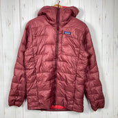 【Men's S レッド系】 2019 Patagonia ( パタゴニア ) マクロ パフ フーディー Macro Puff Hoody OXDR 生産終了モデル 入手困難 化繊ダウン ウェア トップス アウター ジャケット 化繊インサレーション z000601