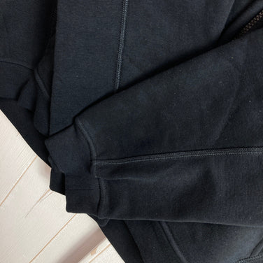 【Men's S ブラック系】 Arcteryx ( アークテリクス ) エンブレム フリース フルジップ フーディ Emblem Fleece Full-Zip Hoody オーガニックコットン ウェア トップス インナー シャツ フーディ コットン z00056