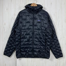 【Men's L ブラック系】 2019 Patagonia ( パタゴニア ) マイクロ パフ フーディ Micro Puff Hoody プルマフィル 化繊インサレーション 耐久撥水 パッカブル 化繊ダウン ウェア トップス アウター ジャケット 化繊インサレー-1