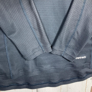 【Men's M グレー系】 Finetrack ( ファイントラック ) ドライレイヤーウォームロングスリーブ ポリエステル ウェア トップス インナー シャツ ロングスリーブTシャツ クルーネック 化繊 z00054670  化繊 ロングスリーブTシャツ クル