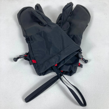 Montbell Men's Medium Black Trigger Finger Overmitts, Nylon, Apparel, Accessories, Gloves, z00054901