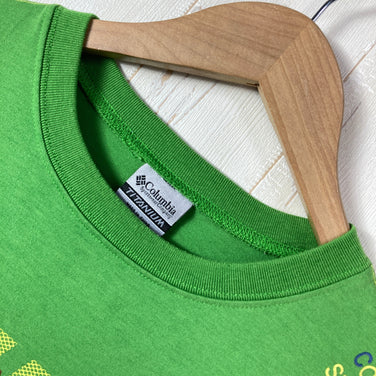 【Men's M グリーン系】 Columbia ( コロンビア ) プログレス ティー シャツ Progress T shirt オーガニックコットン ウェア トップス インナー シャツ ショートスリーブTシャツ クルーネック コットン z00059874  コッ