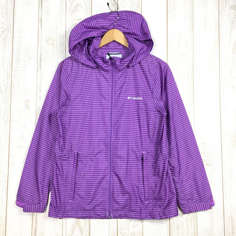 【Women's M パープル系】 Columbia ( コロンビア ) ピアランド ジャケット ウィンドシェル フーディ PL3049 Women's  ウィンドシェル アウター ジャケット トップス ウェア