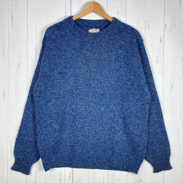 【Men's L ネイビー系】 1980s Llbean ( エルエルビーン ) ウールセーター Wool Sweater ビンテージ オリジナル 入手困難 ウール ウェア トップス アウター ジャケット フリース z00054495  フリース アウター ジャケッ