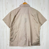 【Unisex M ベージュ系】 Axesquin ( アクシーズクイン ) モディファイド ヘリウム ショートスリーブ シャツ modified Helium S/S Shirts 321063 LIGHT BEIGE z00055917 LIGHT BEIGE 化