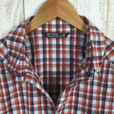 【Men's S レッド系】 Arcteryx ( アークテリクス ) ブローム ショートスリーブ シャツ Brohm Short Sleeve Shirt 17217/X000000616 International Men's 化繊 ショートスリーブシャツ - 【公式】2ndGEAR（セカンドギア）Webショップ【登山用品・アウトドア用品専門 買取販売店】