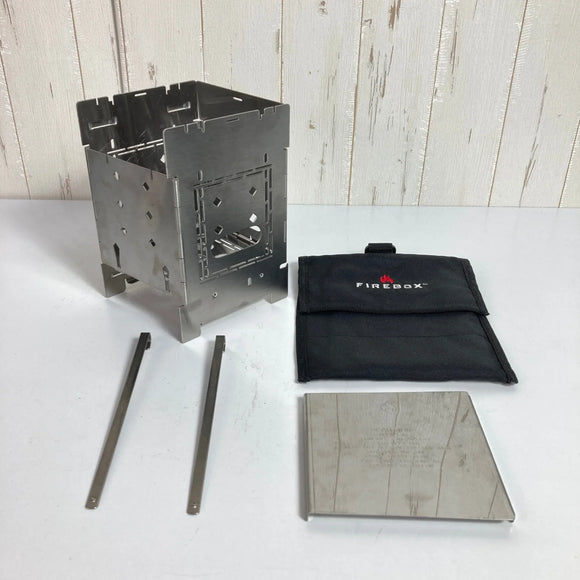 【OneSize シルバー系】 Firebox ( ファイヤーボックス ) ファイヤーボックス ストーブ ジェン ツー Firebox Stove Gen 2 ステンレス キャンピングギア 焚き火台 z00054112  焚き火台 キャンピングギア