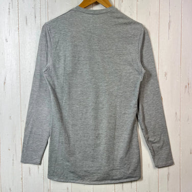 【Men's M グレー系】 The North Face ( ザ・ノースフェイス ) ロング スリーブ ウォーム クルー Long Sleeve Warm Crew ポリエステル ウェア トップス インナー シャツ ロングスリーブTシャツ クルーネック 化繊 z