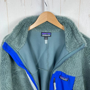 男士中灰色 2023 Patagonia 经典复古 X 夹克，涤纶羊毛夹克（z00053941）。