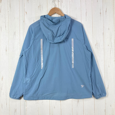 【Unisex S ブルー系】 Paper Sky Wear ( ペーパースカイ ウェア ) ウィンド シェル フーディー Wind Shell Hoodie 73（Blue Gray） ナイロン ウェア トップス アウター ジャケット ウィンドシェル z00056