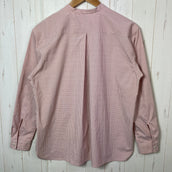 【Women's S レッド系】 Millet ( ミレー ) インセクト バリヤー チェック スタンドシャツ ロングスリーブ Insect Barrier Check Stand Shirt Long Sleeve ポリエステル ウェア トップス インナー シャツ
