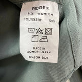 【女士 M 绿色系】 Ridge Mountain Gear ( 山脊山地装备 ) 基础款长袖衬衫 Coast Grey 涤纶 运动服 上衣 内搭 衬衫 长袖衬衫 合成纤维 z00057285 Coas