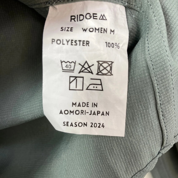 【Women's M グリーン系】 Ridge Mountain Gear ( リッジマウンテンギア ) ベーシック ロングスリーブ シャツ Coast Grey ポリエステル ウェア トップス インナー シャツ ロングスリーブシャツ 化繊 z00057285 Coas