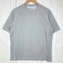 【Men's S グレー系】 Goldwin ( ゴールドウィン ) リポーズ Tシャツ Re-Pose T-Shirt C3fit（シースリーフィット） ポリエステル ウェア トップス インナー シャツ ショートスリーブTシャツ クルーネック 化繊 z00058-1