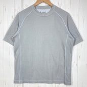 【Men's S グレー系】 Goldwin ( ゴールドウィン ) リポーズ Tシャツ Re-Pose T-Shirt C3fit（シースリーフィット） ポリエステル ウェア トップス インナー シャツ ショートスリーブTシャツ クルーネック 化繊 z00058