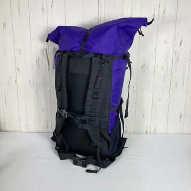【Unisex M パープル系】 2022 Yamatomichi ( 山と道 ) スリー ジップ Three Zip Purple X-Pac VX21 40L フレームレス ナイロン バッグ ストレージ バックパック 容量【30L～54L】 z00061382 P