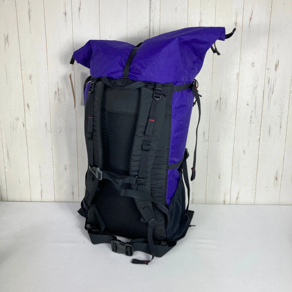 【Unisex M パープル系】 2022 Yamatomichi ( 山と道 ) スリー ジップ Three Zip Purple X-Pac VX21 40L フレームレス ナイロン バッグ ストレージ バックパック 容量【30L～54L】 z00061382 P