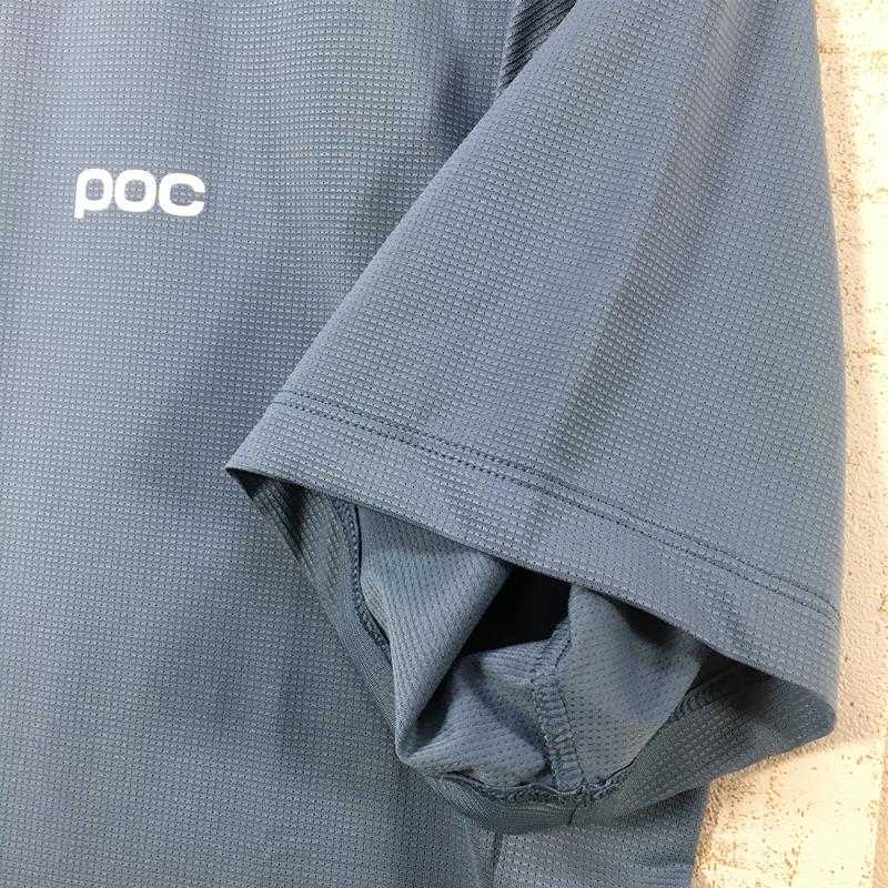 【男款S蓝色系列】Poc Air T恤Air Tee 52337国际男士方解石蓝合成纤维短袖T恤圆领内搭衬衫上衣