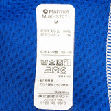 【Men's M ブルー系】 Marmot ( マーモット ) クライムスピード エア ロングスリーブ ジップ Climb Speed Air L/S Zip ポリエステル MJK-S7071 Asian Men's 化繊 ロングスリーブシャツ インナー シャツ - 【公式】2ndGEAR（セカンドギア）Webショップ【登山用品・アウトドア用品専門 買取販売店】