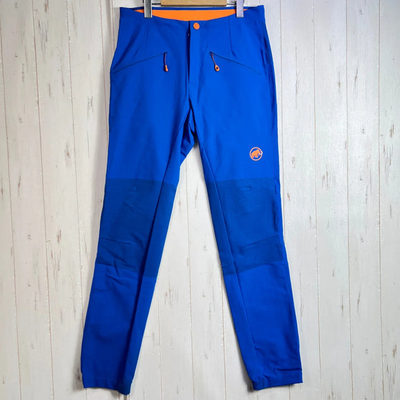 【Men's 46 ブルー系】 Mammut ( マムート ) アイガー エイスフィールド ライト ソフトシェル パンツ EIGER Eisfeld Light SO Pants ナイロン ウェア ボトムス ロングパンツ ソフトシェル z00054161  ソフトシ