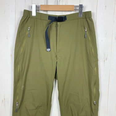 Finetrack Chrono 男士中号长裤，绿色，涤纶软壳面料（z00054306）