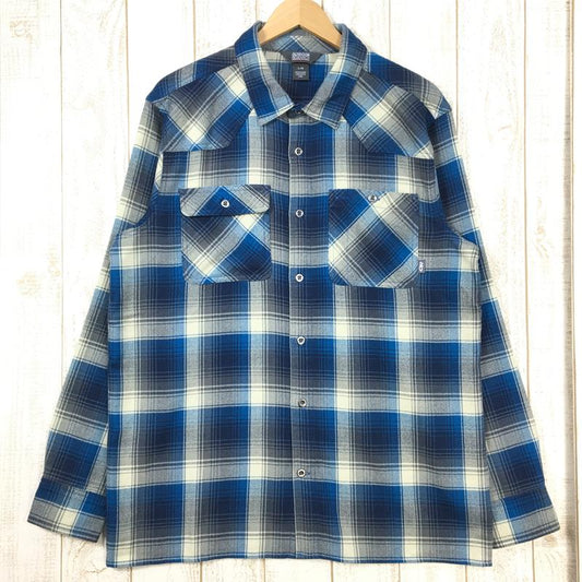 【Men's L ブルー系】 Outdoor Research ( アウトドアリサーチ ) フィードバック フランネル シャツ Feedback Flannel Shirt ネルシャツ 242862 International Men's  コットン ロングスリー