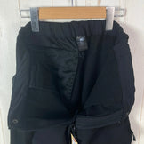Men's Small Black Millet Monte Rosa Pants, Nylon Softshell Long Pants (z00054693).