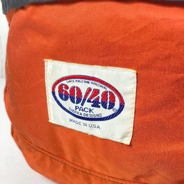 [中橙色] Gregory x Sierra Designs 60/40 旅行包。已停产，很难找到。双品牌合作款。收纳旅行包。