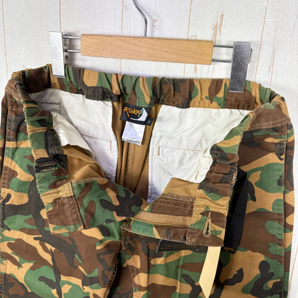 【Men's M カーキグリーン系】 Rokx ( ロックス ) カモフラージュ ストリート パンツ Camouflage Street Pant RXMF201103 WOODLAND z00056128 WOODLAND コットン ロングパンツ ボトムス ウェア