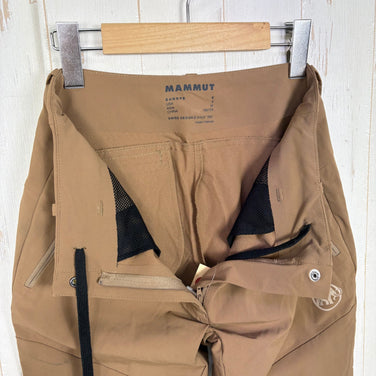 【Women's S ベージュ系】 Mammut ( マムート ) トレッカー 3.0 ソフトシェル パンツ アジアンフィット Trekkers 3.0 SO Pants AF ナイロン ウェア ボトムス ロングパンツ ソフトシェル z00057378  ソフトシェル
