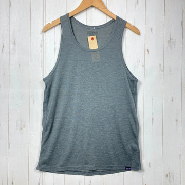 【Men's M グレー系】 2020 Patagonia ( パタゴニア ) キャプリーン クール トレイル タンク Capilene Cool Trail Tank FGE ポリエステル ウェア トップス インナー シャツ タンクトップ ノースリーブシャツ z