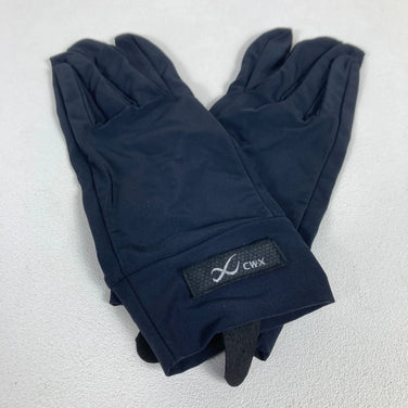 Women's M/L Black Cw-X Running Gloves, Nylon, z00054984