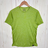 【Men's S グリーン系】 2020 Patagonia ( パタゴニア ) キャプリーン クール ライトウェイト シャツ Capilene Cool Lightweight Shirt SPYG ポリエステル ウェア トップス インナー シャツ ショートスリー