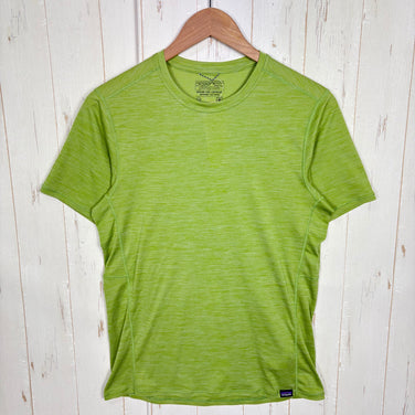 【Men's S グリーン系】 2020 Patagonia ( パタゴニア ) キャプリーン クール ライトウェイト シャツ Capilene Cool Lightweight Shirt SPYG ポリエステル ウェア トップス インナー シャツ ショートスリー