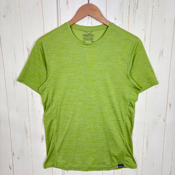 【Men's S グリーン系】 2020 Patagonia ( パタゴニア ) キャプリーン クール ライトウェイト シャツ Capilene Cool Lightweight Shirt SPYG ポリエステル ウェア トップス インナー シャツ ショートスリー