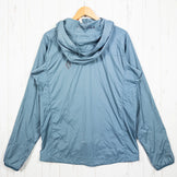 男式中号海军蓝 Black Diamond Alpine Start 连帽衫风暴蓝尼龙外套软壳 z00053399 风暴蓝软壳外套