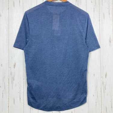 【Men's XS ネイビー系】 2022 Patagonia ( パタゴニア ) キャプリーン クール トレイル バイク ヘンリー Capilene Cool Trail Bike Henley CNY ポリエステル ウェア トップス インナー シャツ ショートスリ